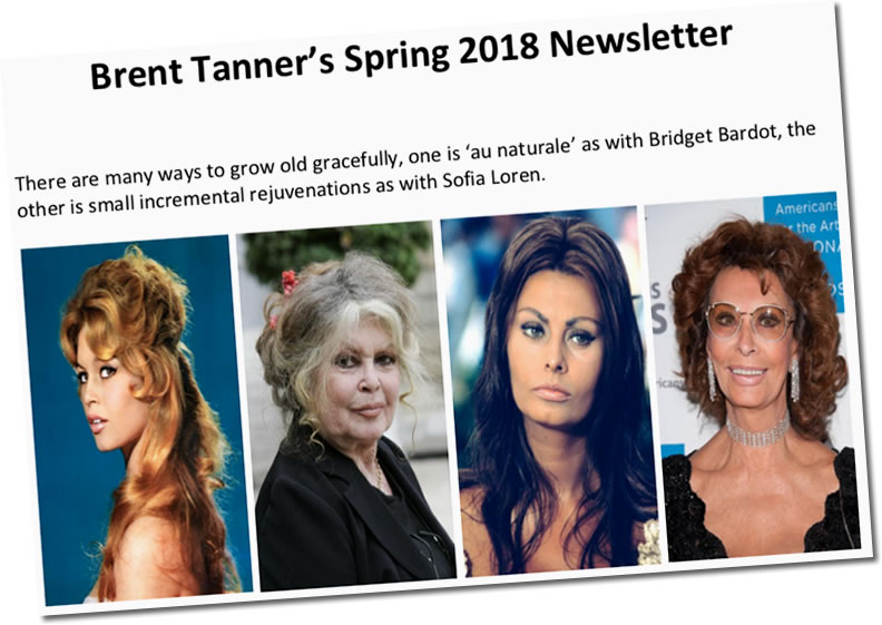 Brent Tanner's Spring 2018 Newsletter